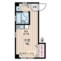 亀戸東口エトワールＭ・Ｋの物件間取画像